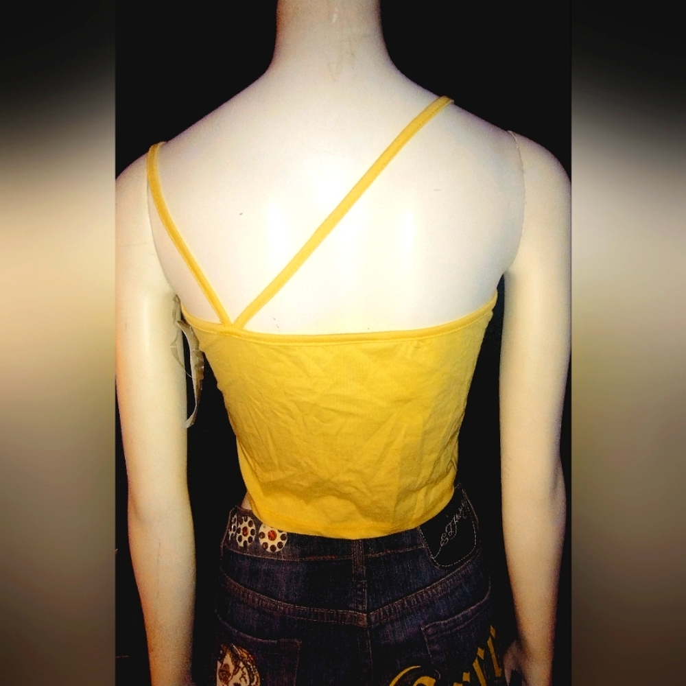 "Love Nation" Girl's Yellow Top